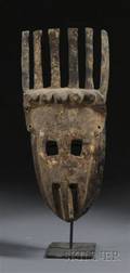 African Carved Wood Mask