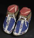 Central Plains Beaded Hide Moccasins
