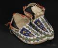 Central Plains Beaded Hide Moccasins