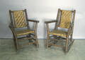 Pair of adirondack rockers