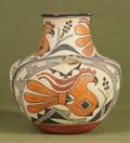 Southwest Polychrome Pottery Jar