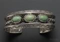 Southwest Silver and Turquoise Bracelet