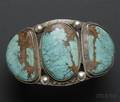 Southwest Silver and Turquoise Bracelet
