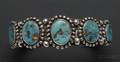 Southwest Silver and Turquoise Bracelet
