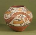 Southwest Polychrome Pottery Olla