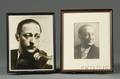 Jascha Heifetz Two Framed Portraits