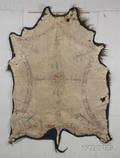 Plains Painted Buffalo Hide Robe