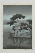 Hasui Moonlight at Seito Gardens