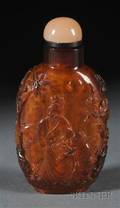 Amber Snuff Bottle