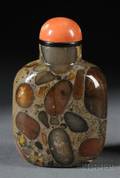 Puddingstone Snuff Bottle