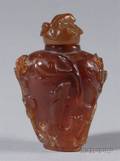 Carnelian Snuff Bottle