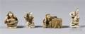 Four Ivory Netsuke