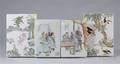 Four Porcelain Plaques
