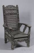 Carved Rosewood Chair