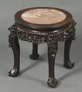 Rosewood Tabouret