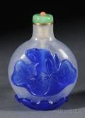 Overlay Glass Snuff Bottle