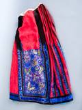 Oriental silkwork skirt