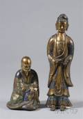 Two Figures of Buddhist Divinities