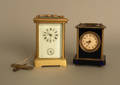 Two French carriage clocks