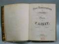 Italy Illustrated and Deux Transcriptions dapres Rossini pour le Piano F Liszt