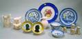 Sixteen Pieces of Assorted Decorated Tableware and Other Items