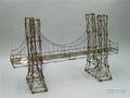 Wirework Suspension Bridge Model