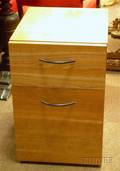 Modern Cherry TwoDrawer File Cabinet