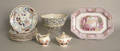 Miscellaneous porcelain to include a transfer platter