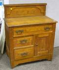 Eastlaketype Ash Commode
