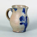 Small Pennsylvania stoneware pitcher attributed to Remmey 19th c
