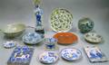 Group of Mostly Chinese Porcelain Table Items