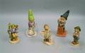 Five Hummel  Goebel Figural Characters