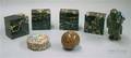 Five Decorative Stone Items