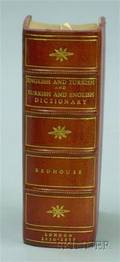 English and Turkish Dictionary by J W Redhouse