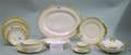 Sixtysix Piece Bernardaud  Co Limoges Gilt Porcelain Partial Dinner Service