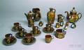 Twentyfive Pieces of Royal Doulton Slip Decorated Kings Ware