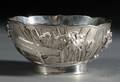 Japanese Export Silver Bowl