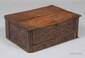 Jacobean Carved Oak Bible Box