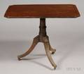 Regency Mahogany Tilttop Breakfast Table