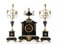 Napoloen III Style 3 Pc Garniture Set