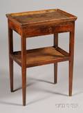 French Provincial Fruitwood Work Table