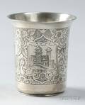 Russian Silver Kiddush Cup