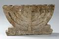 Carved Stone Hanukkah Lamp