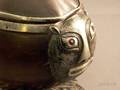 Polish Silver mounted Coconut Etrog Container