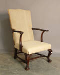 Chippendale style lolling chair