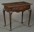 Queen Anne Provincial Oak Side Table