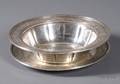 International Silver Co Sterling Wedgwood Pattern Bowl and Underplate