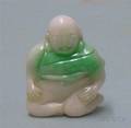 Jade Green and White Buddha
