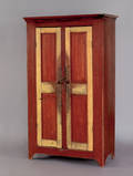 Pennsylvania pine canning cupboard mid 19th c