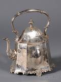 British Silver Plated Hot Water Kettle
